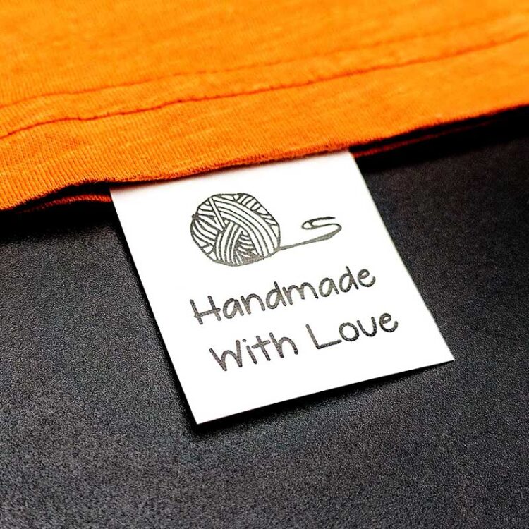 Custom Flat Nylon Fabric Labels - MemorableLand